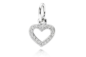 Pandora-Be-My-Valentine-Clear-CZ-Charm Pandora Charm - Be My Valentine Clear CZ