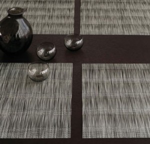 Chilewich table mats