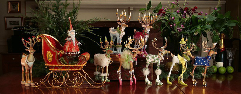 Patience Brewster Reindeer Ornaments
