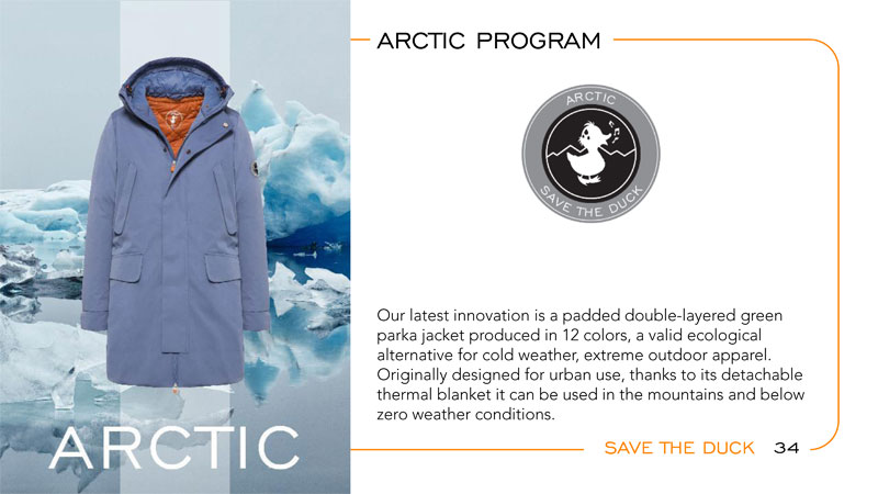 Save The Duck Arctic Program