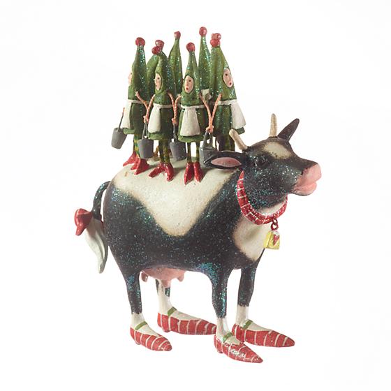 08-3034612 Days 8 Maids a-Milking Ornament