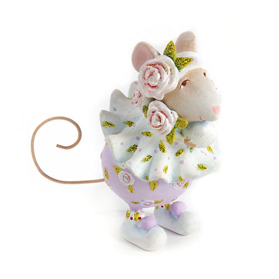 31123Dash Away Sophie Snowball Mouse Ornament