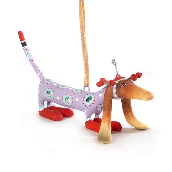31312Chula Dachshund Mini Ornament