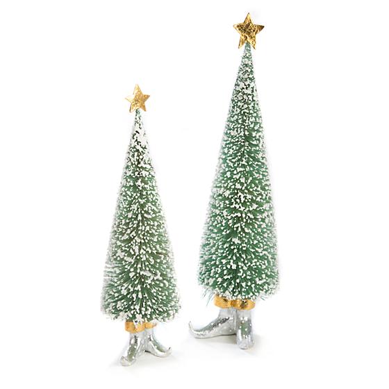 40006-01Moonbeam Sisal Elf Tree Figures