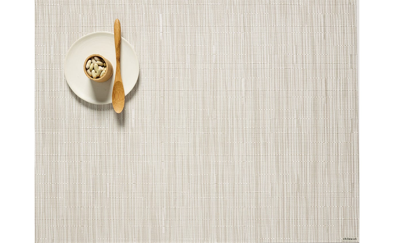 Bamboo Rectangle Coconut 14X19