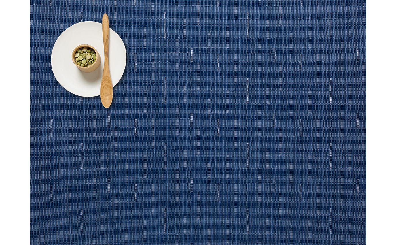 Bamboo Rectangle Lapis 14X19