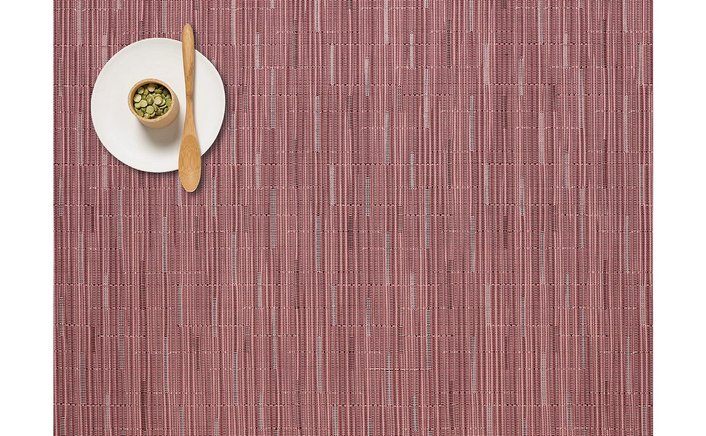 Bamboo Rectangle Rhubarb 14X19