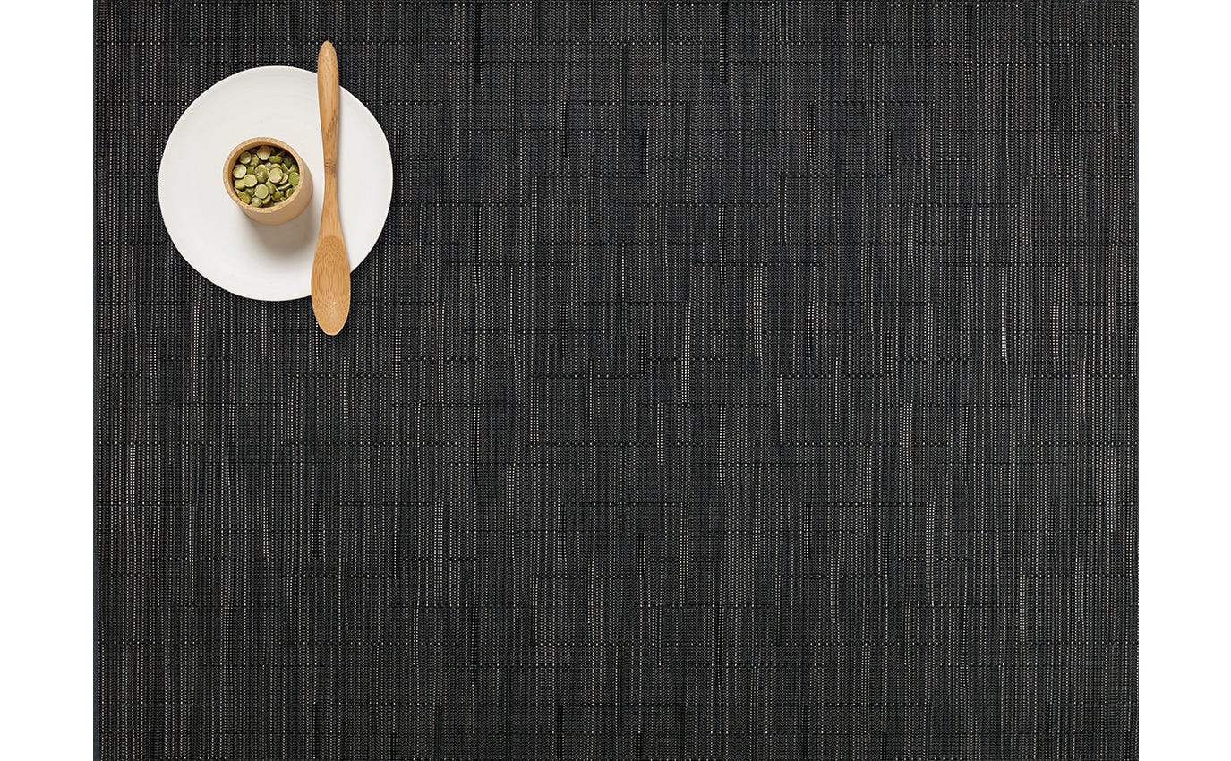 Bamboo Rectangle Smoke 14X19