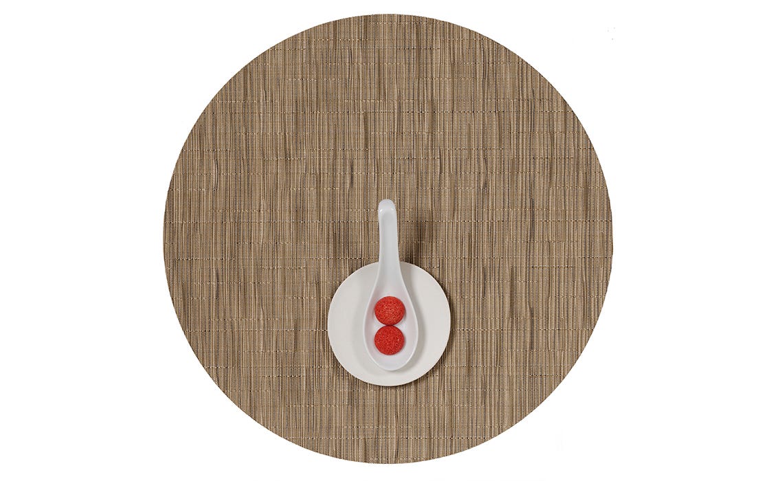Bamboo Round Camel 15 Diameter
