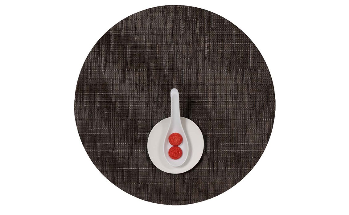 Bamboo Round Chocolate 15 Diameter