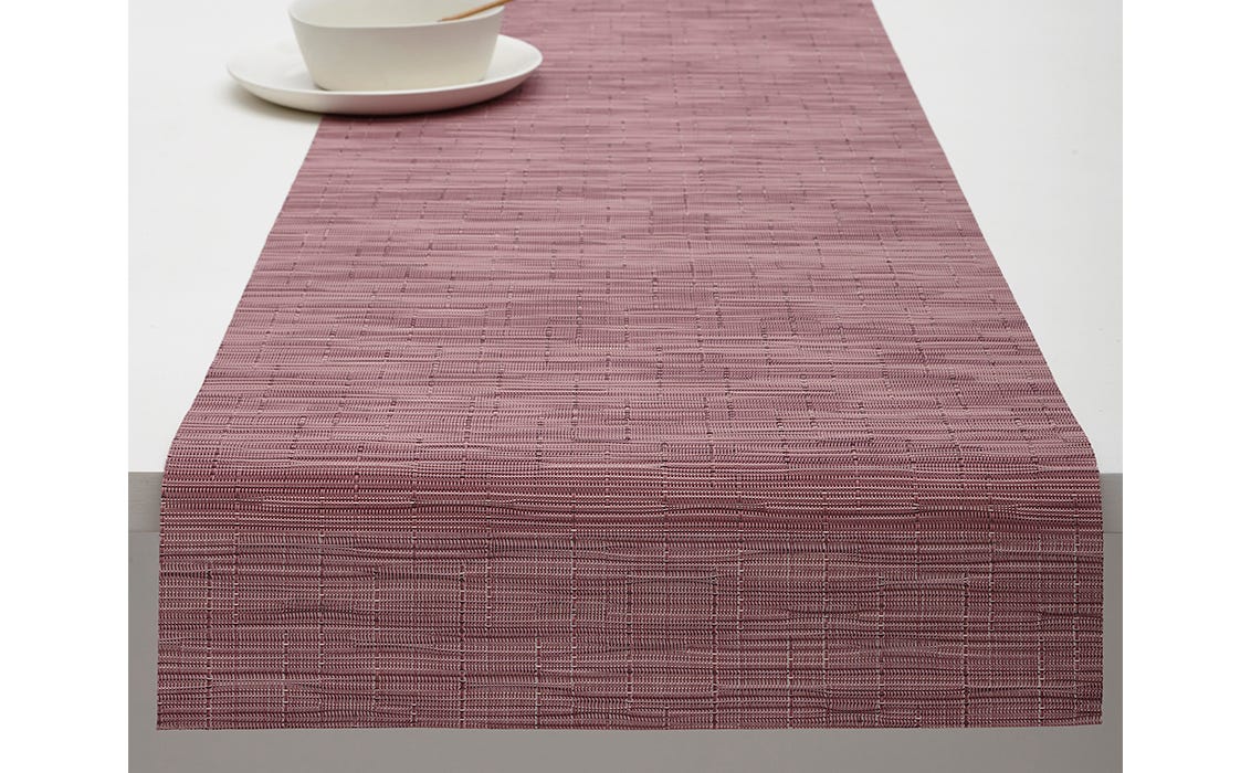 Bamboo Runner Rhubarb 14X72