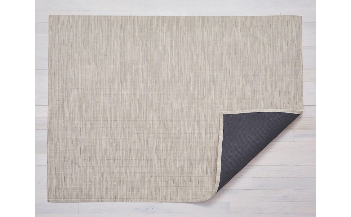 Bamboo Woven Floor Mats Oat Large 46X72