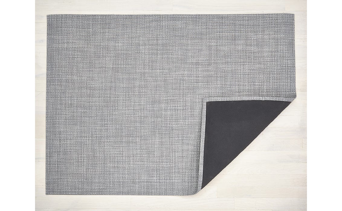 Basketweave Woven Floor Mats Shadow Small 23X36