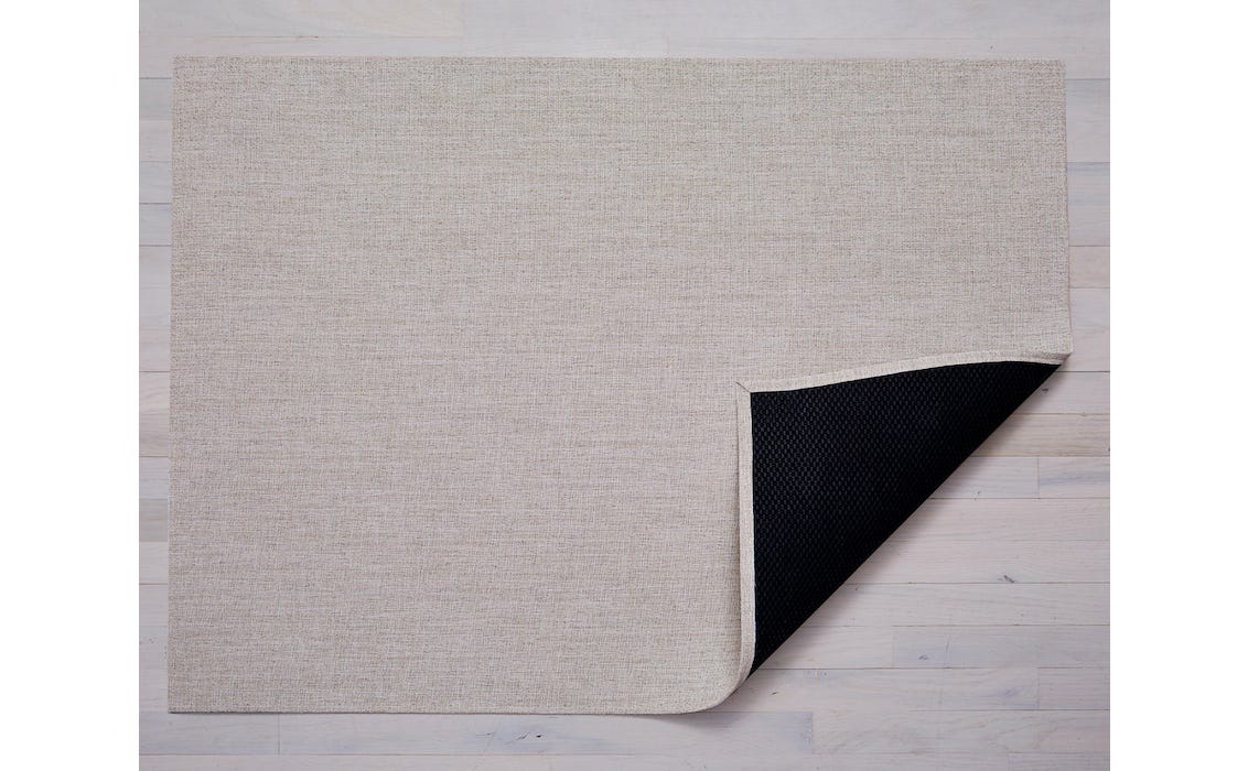 Boucle Woven Floor Mats Natural Large 46X72