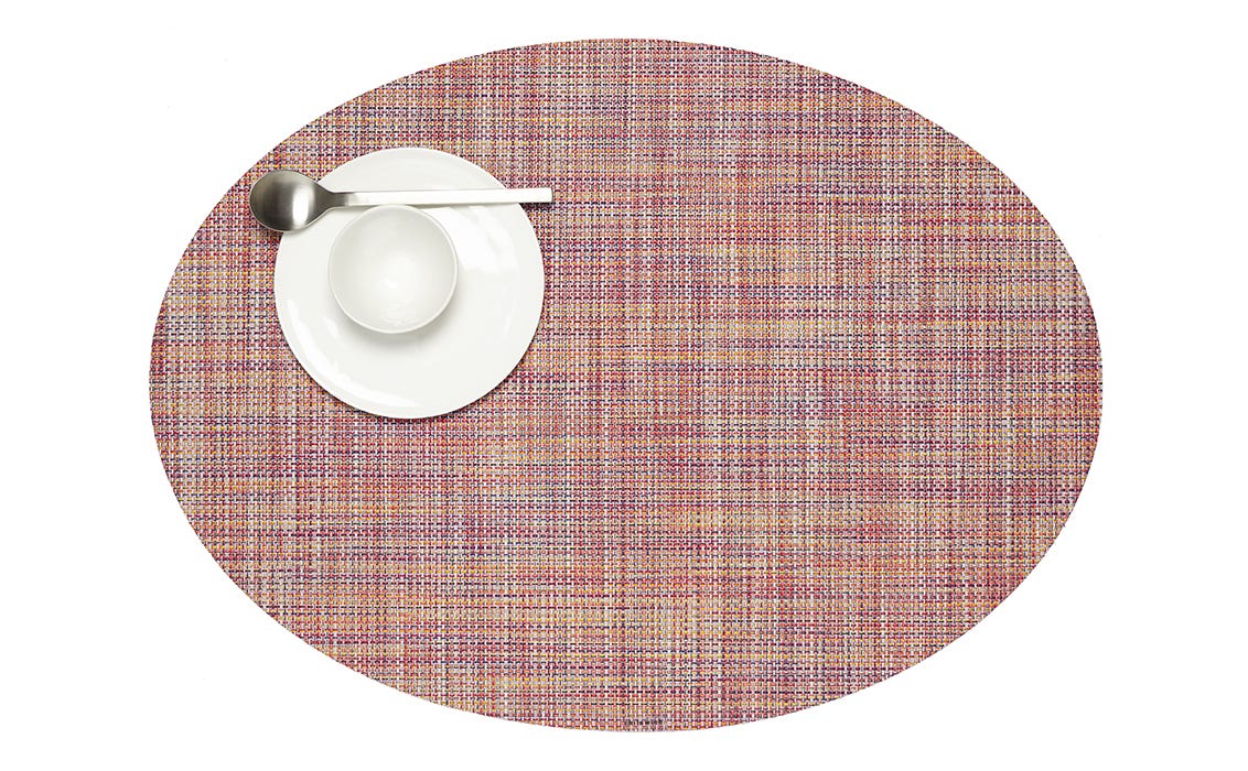 Mini Basketweave Oval Festival 14X19.25