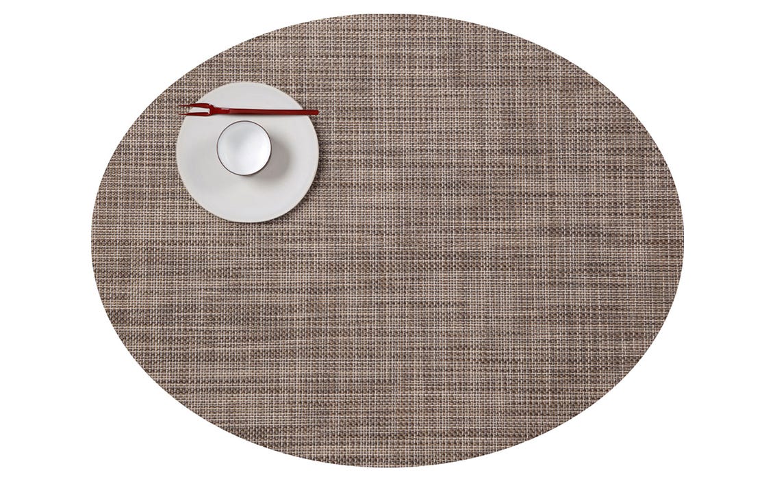 Mini Basketweave Oval Soapstone 14X19.25