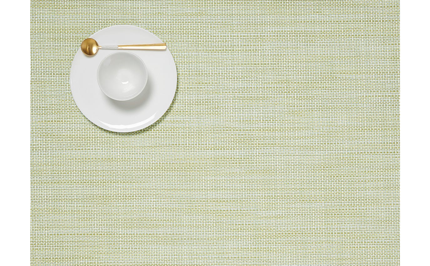 Mini Basketweave Rectangle Matcha 14X19