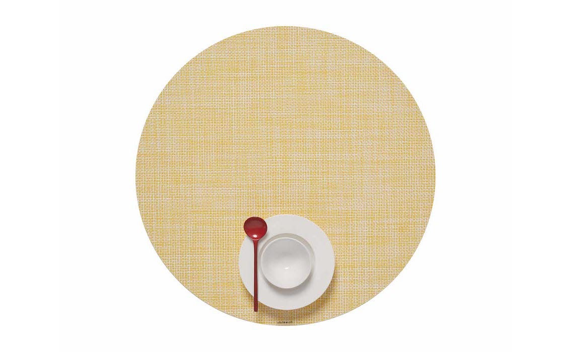 Mini Basketweave Round Daffodil 15 Diameter
