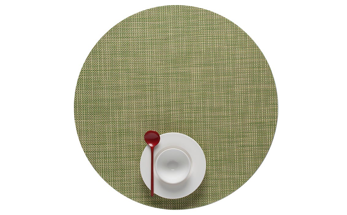 Mini Basketweave Round Dill 15 Diameter