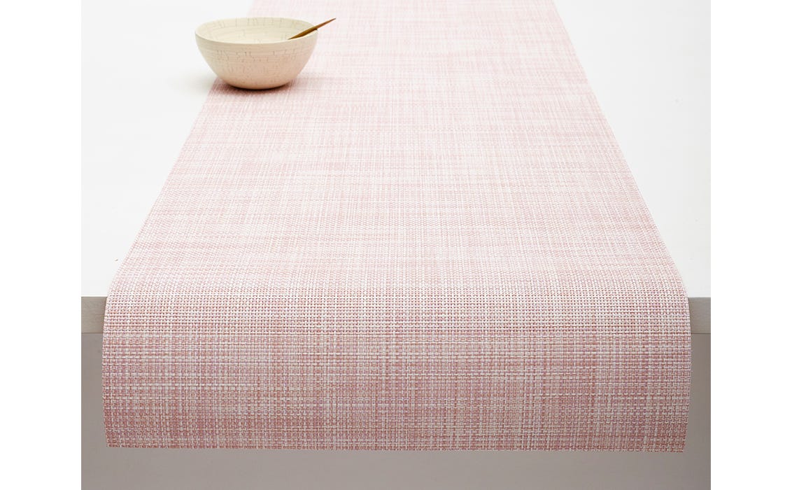 Mini Basketweave Runner Blush 14X72