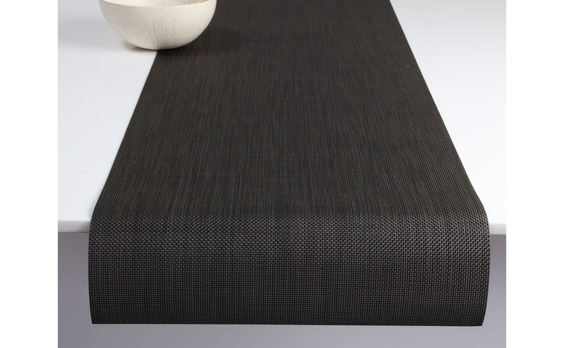 Mini Basketweave Runner Espresso 14X72