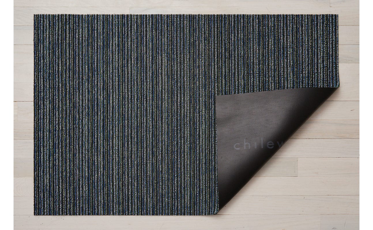 Skinny Stripe Shag Mats Forest Big Mat 36X60