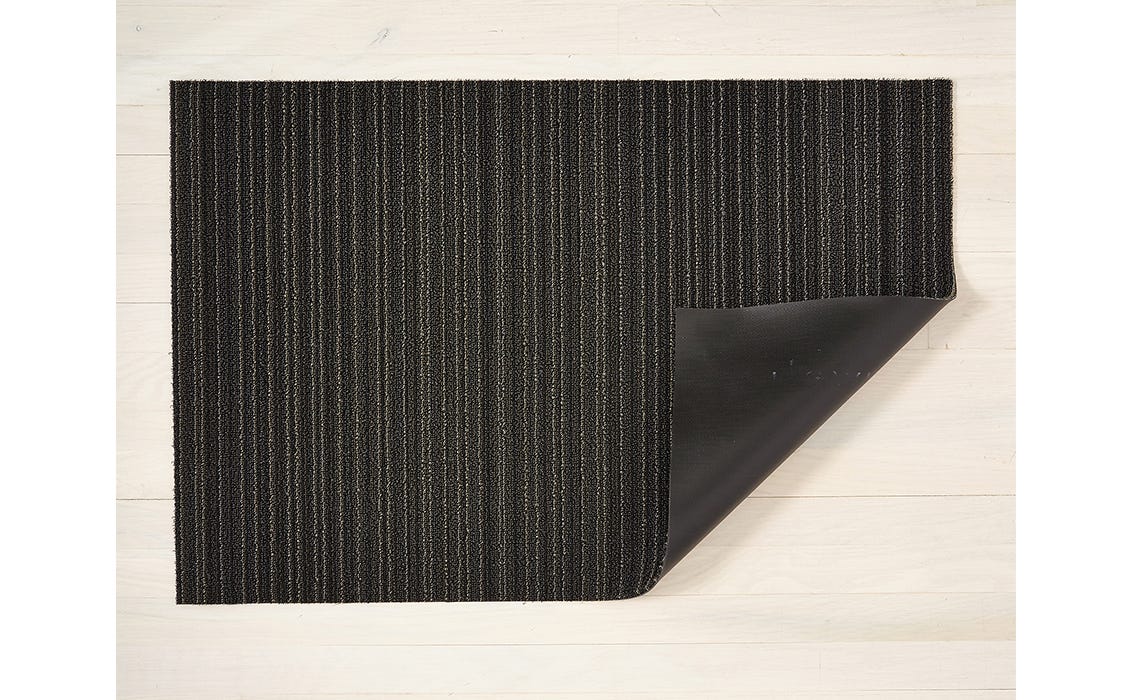 Skinny Stripe Shag Mats Steel Big Mat 36X60