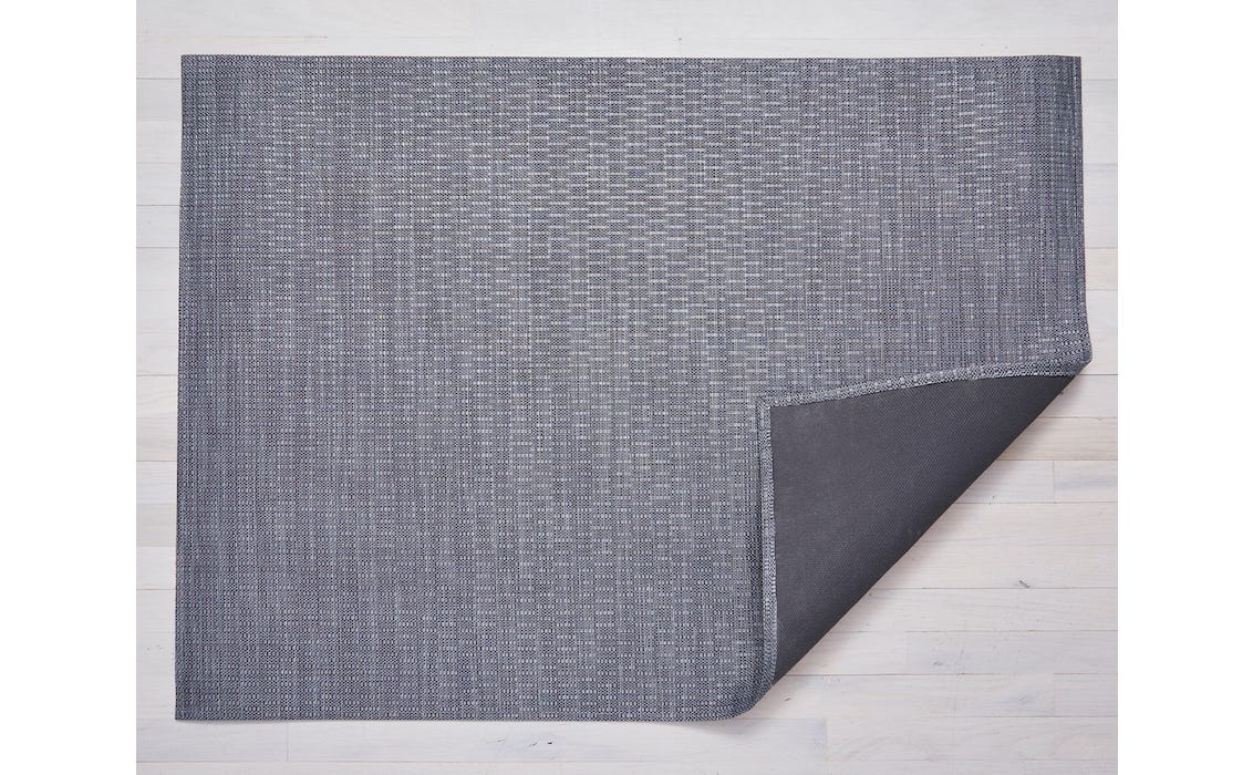 Thatch Woven Floor Mats Pewter Large 46X72