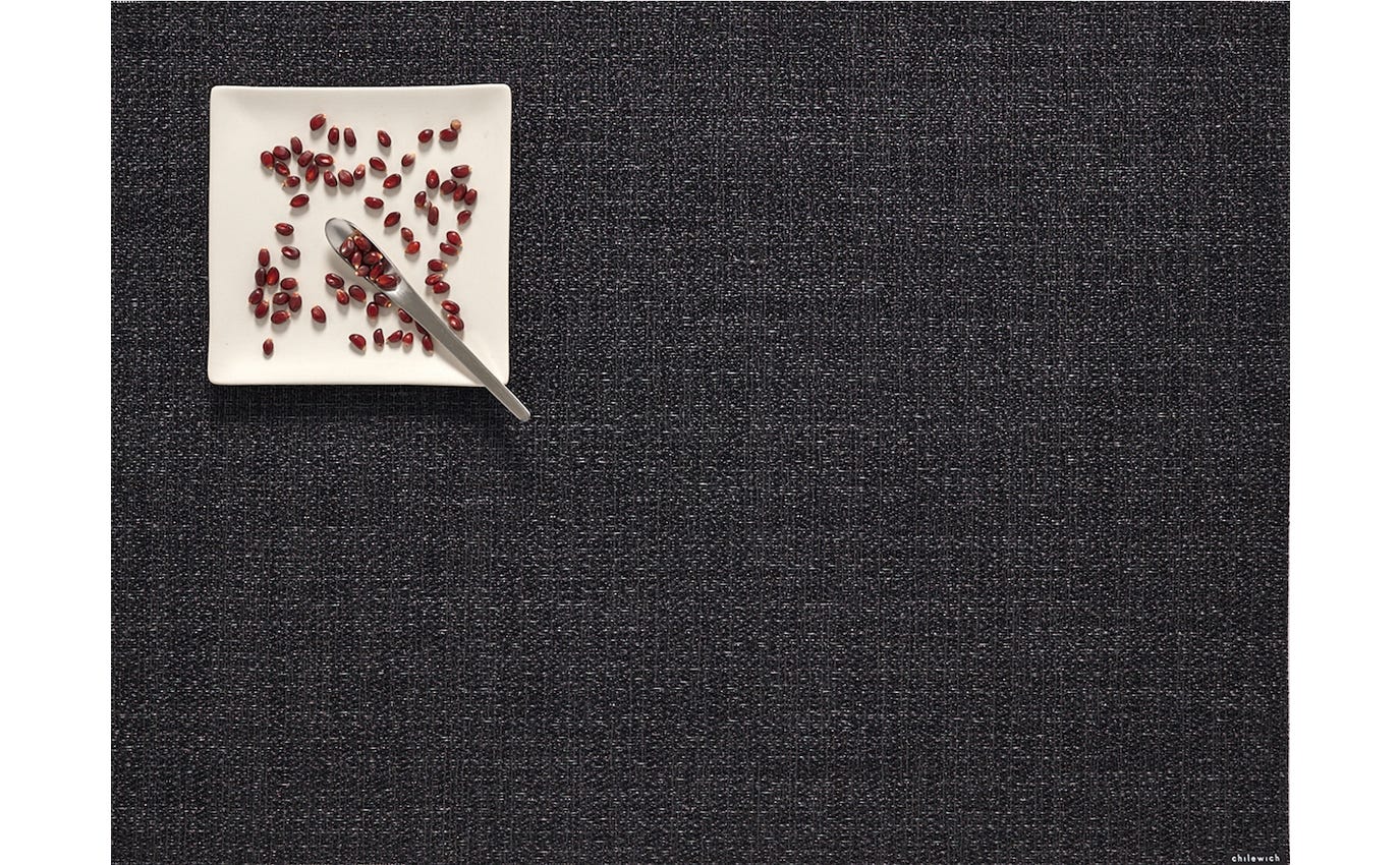Boucle Rectangle Noir 14X19